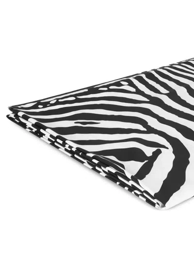 Dolce & Gabbana Laken Mit Animal-print (280cm X 260cm) In Black