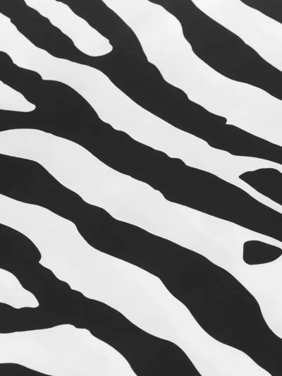 Dolce & Gabbana Laken Mit Animal-print (280cm X 260cm) In Black