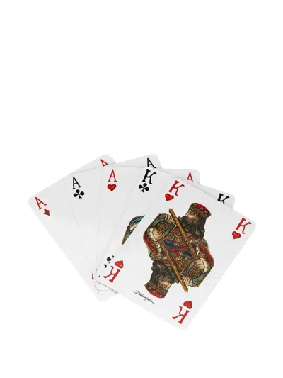 Dolce & Gabbana Dekoriertes Poker-set (39,7cm X 20cm) In Multi