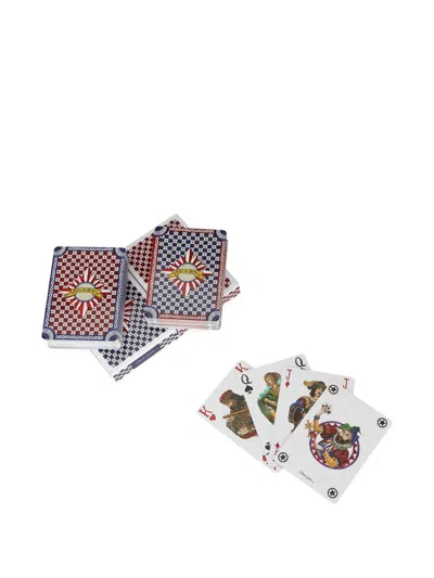 Dolce & Gabbana Dekoriertes Poker-set (39,7cm X 20cm) In Multi