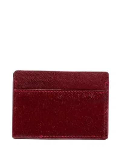 Sapio Texturiertes Kartenetui In Red