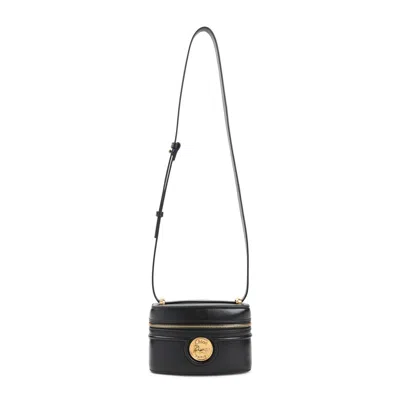 Chloé Chloe Horse Medal Shoulder Bag Women In Black