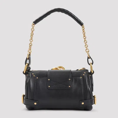 Chloé Black Leather Small Paddington Shoulder Bag