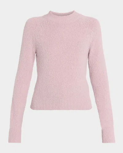 Dries Van Noten Texas Mock-neck Alpaca Sweater In Neutral