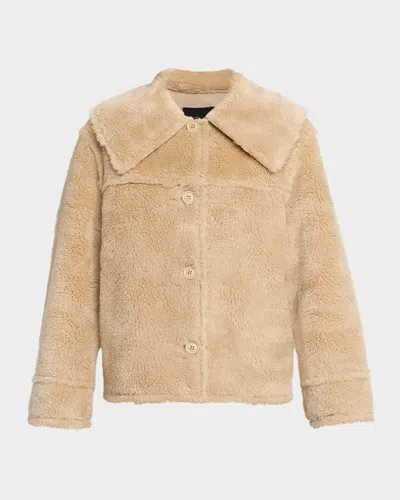 Rails Wesson Faux Shearling Jacket In Neutral