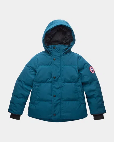Canada Goose Kid's Snowy Owl Parka In Blue