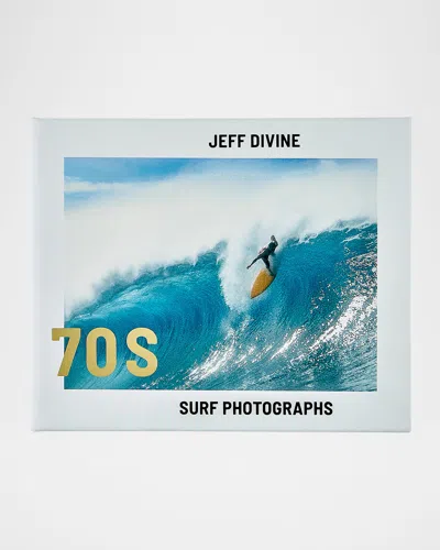 Graphic Image Jeff Devine: 70's Surf Photographs Leather-bound Book In White