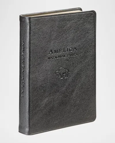 Graphic Image America Leather-bound Atlas In Gray