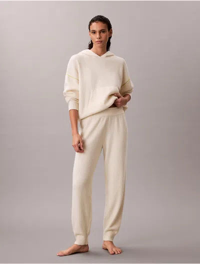 Calvin Klein Women's Plush Terry Sleep Jogger In Neutral