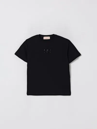 Elisabetta Franchi La Mia Bambina T-shirt  Kids Color Black In Black