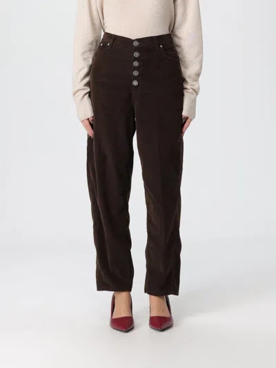 Dondup Jeans  Woman Color Coffee In Brown