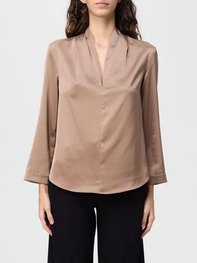 Hanita Top  Woman Color Natural In Brown
