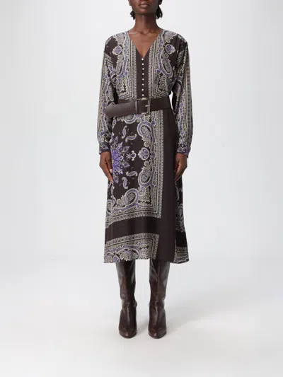 Liu •jo Dress Liu Jo Woman Color Multicolor In Brown