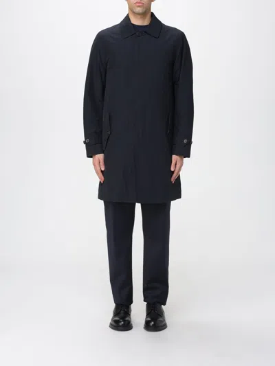 Baracuta Buttoned Coat In Black