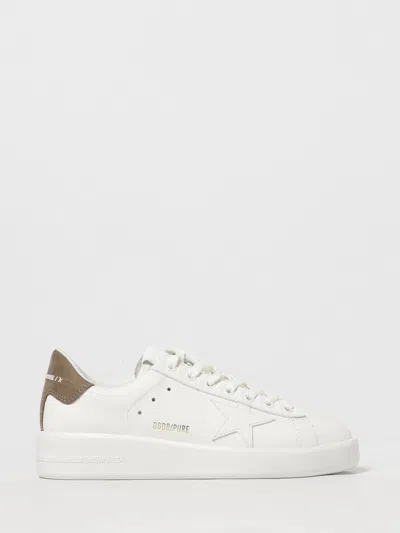 Golden Goose Star-detail Sneakers In White