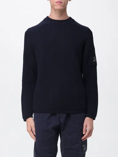 C.p. Company Sweater C. P. Company Men Color Blue In Blue