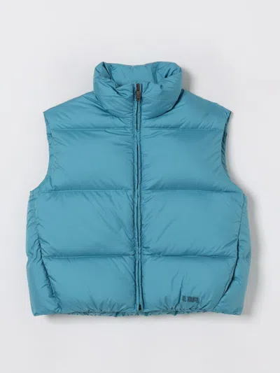 Il Gufo Vestcoat  Kids Color Green In Blue