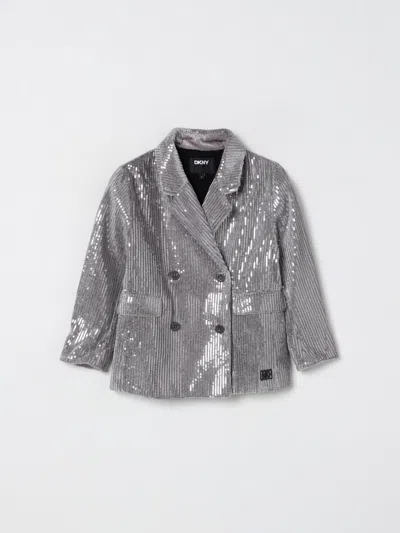 Dkny Jacket  Kids Color Grey In Brown