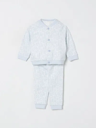 Marc Jacobs Jumpsuit Little  Kids Color Gnawed Blue In Animal Print