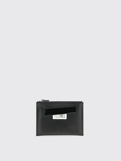 Mm6 Maison Margiela Wallet  Woman Color Black In Black
