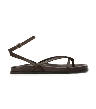 Tony Bianco Lucie Chocolate Nappa In Brown