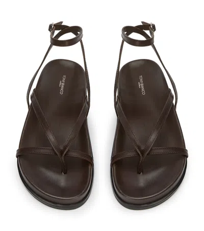 Tony Bianco Lucie Chocolate Nappa In Brown