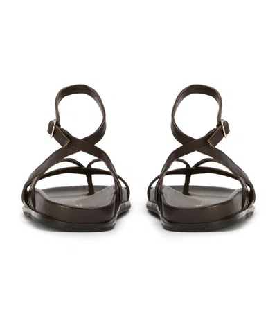 Tony Bianco Lucie Chocolate Nappa In Brown