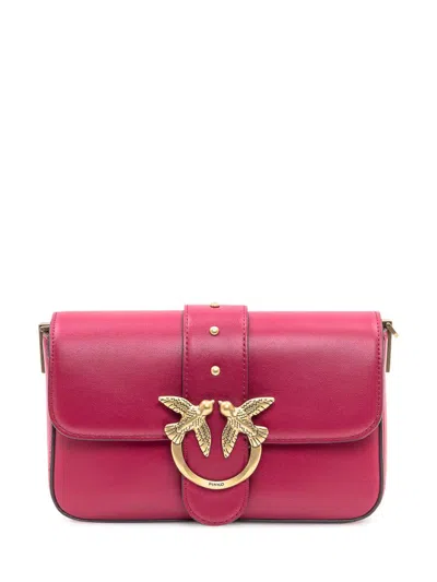 Pinko Love One Mini  Bag In Red