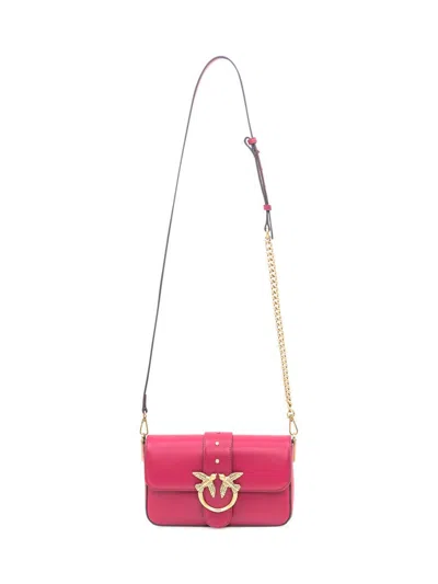 Pinko Love One Mini  Bag In Red