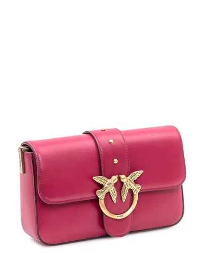 Pinko Love One Mini  Bag In Red