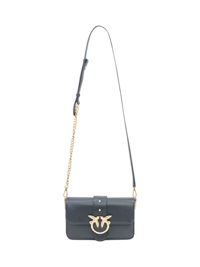 Pinko Love One Mini  Bag In Blue