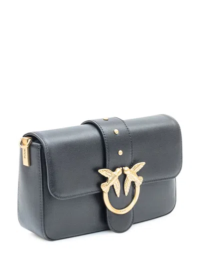 Pinko Love One Mini  Bag In Blue