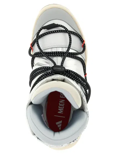 Adidas Originals X Moon Boot Quilted Lace-up Ace Boots In Multi