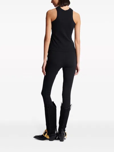 Balmain Cotton Top In Black