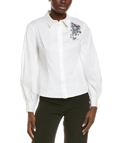 Sachin & Babi Sydney Top In White