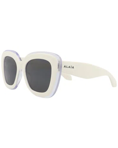 Alaïa Square-frame Recycled Acetate Sunglasses In Green