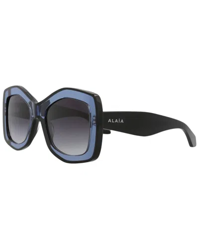 Alaïa Square-frame Recycled Acetate Sunglasses In Brown
