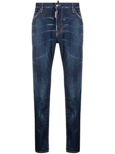 Dsquared2 Dsquared Men Denim Jeans In Blue