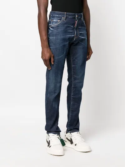 Dsquared2 Dsquared Men Denim Jeans In Blue