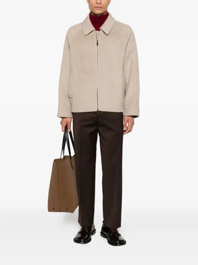 Amaranto Zip-fastening Jacket In Pink