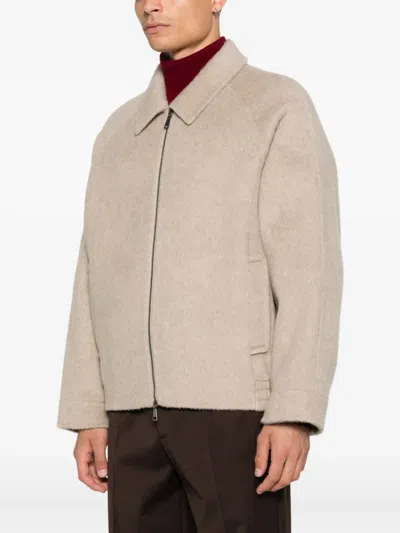 Amaranto Zip-fastening Jacket In Pink