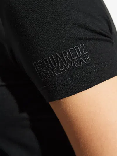 Dsquared2 Crew-neck T-shirt In Black