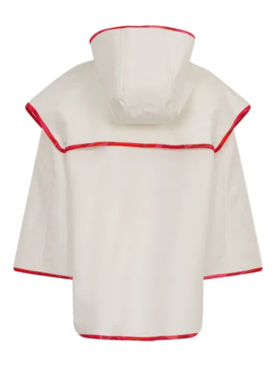 Pucci Junior Buttoned Jacket In White