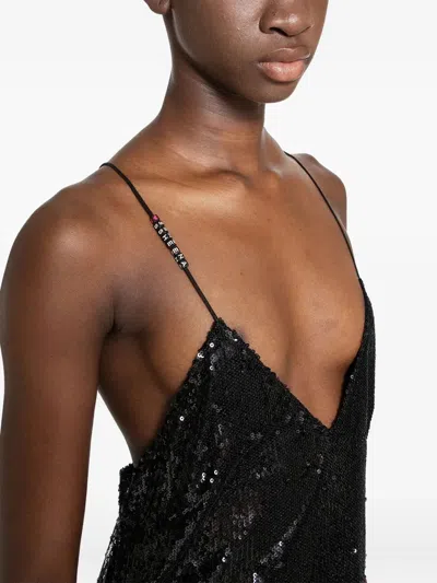 Ssheena Alex Midi Dress In Black