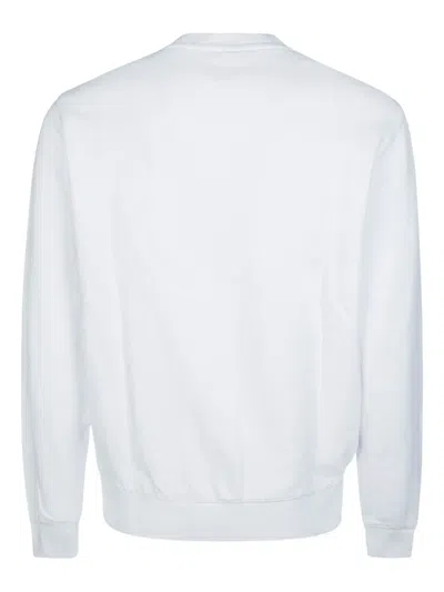 Sun 68 Logo-patch Sweatshirt In White