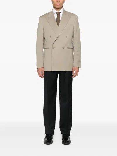 Manuel Ritz Pleated Trousers In Black