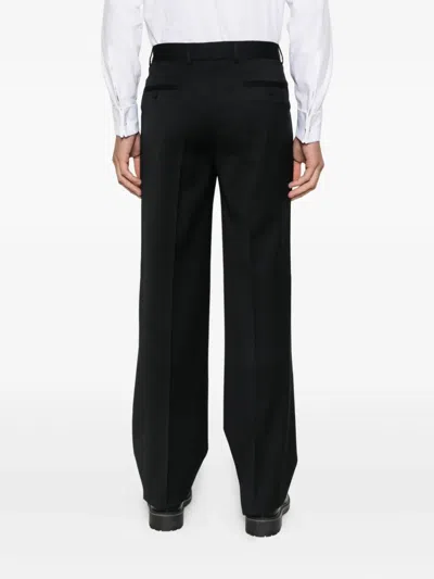 Manuel Ritz Pleated Trousers In Black