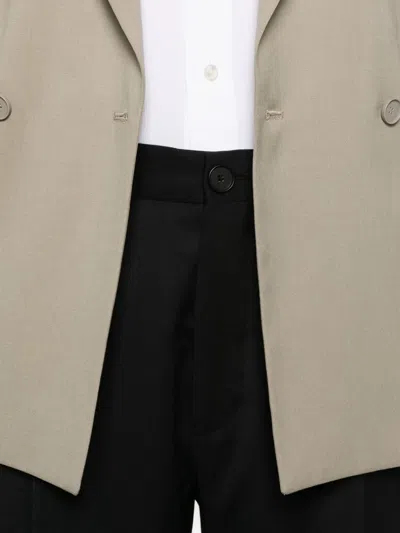 Manuel Ritz Pleated Trousers In Black