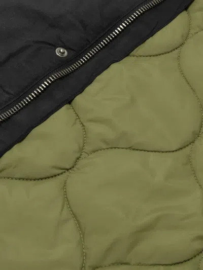 Aape By A Bathing Ape Corduroy-collar Jacket In Black