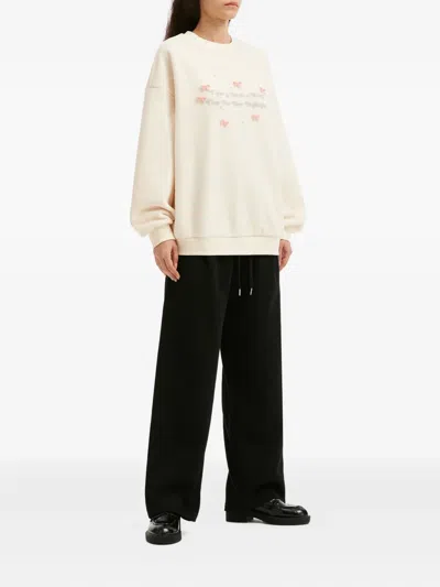 B+ab Bow-embellished Sweater In Neutral